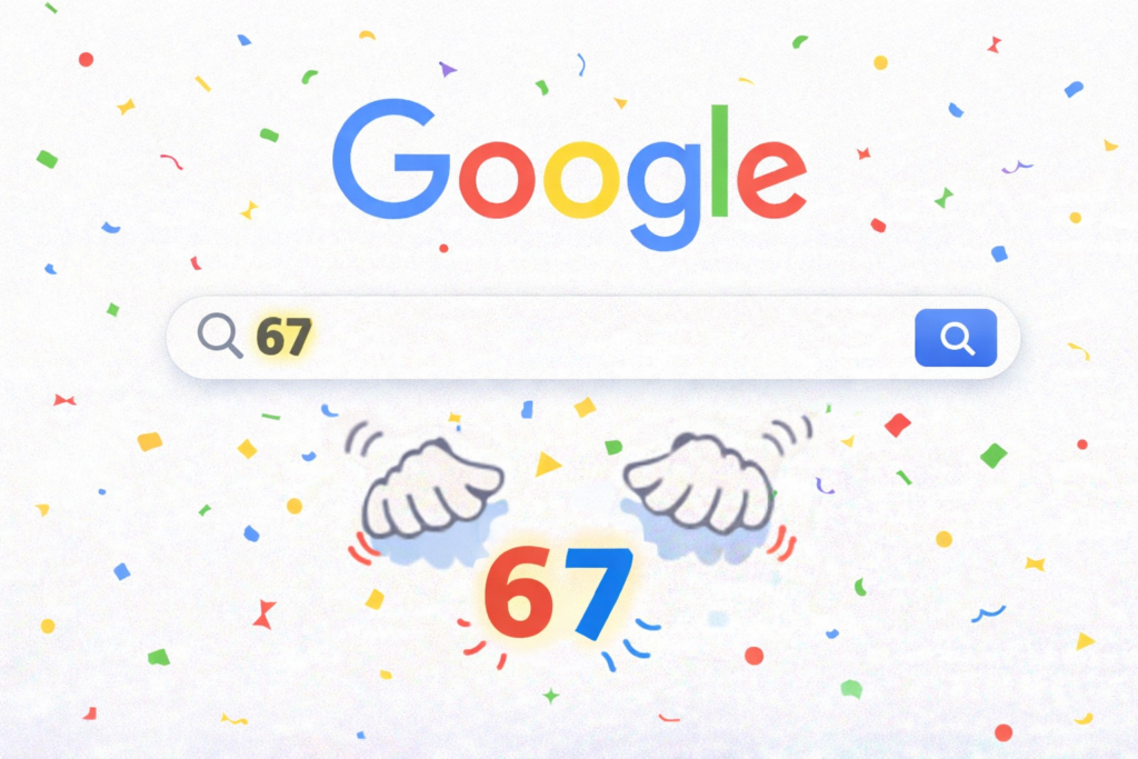 67Google ने भी पकड़ा ‘6-7’ का इंटरनेट बुखार! सर्च बार में टाइप करते ही दिखता है नया Easter Egg