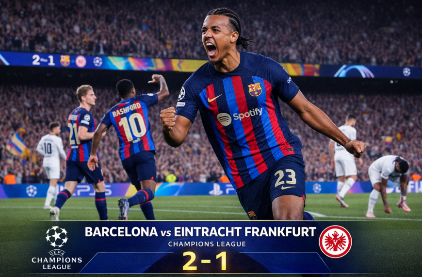 Barcelona vs Eintracht Frankfurt