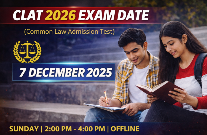 CLAT 2026 Exam Date