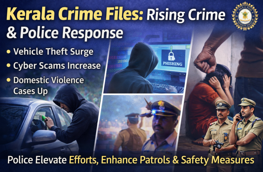 Kerala Crime Files: Rising Incidents & Law Enforcement Response