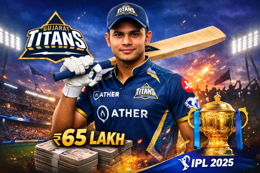 Kumar Kushagra Gujarat Titans ने IPL 2025 Auction में किया शामिल