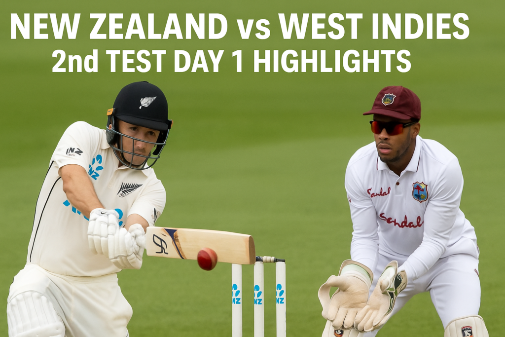 New Zealand vs West Indies