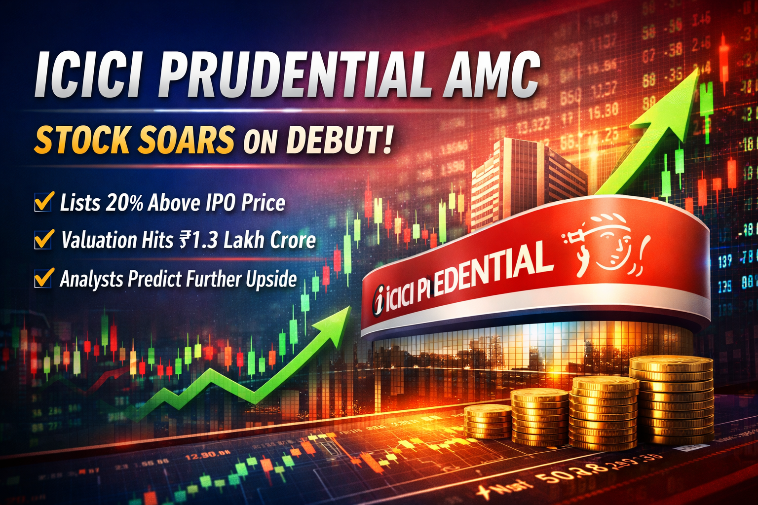 icici prudential amc share price