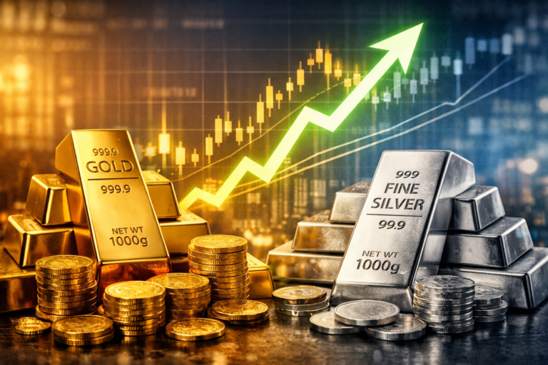 Gold–Silver Rally Outlook अगले 3 साल तक जारी रह सकती है तेजी, शॉर्टिंग से बचें, गिरावट पर खरीदारी की सलाह