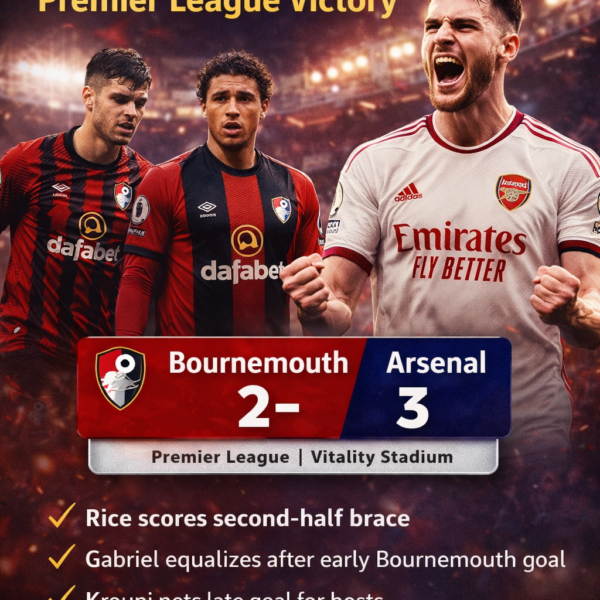 bournemouth vs arsenal