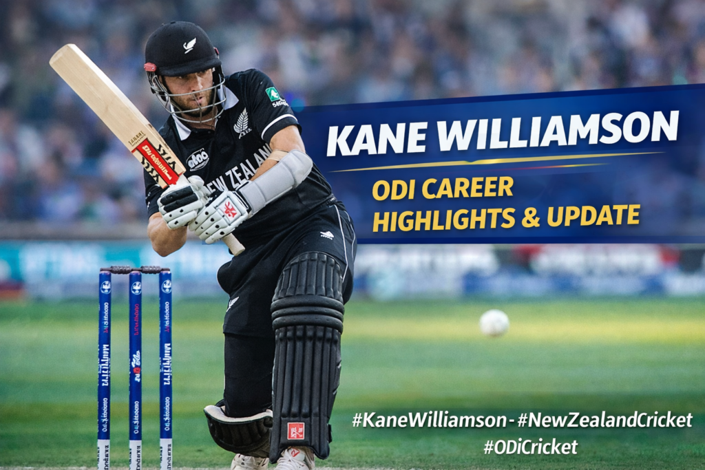 kane williamson odi