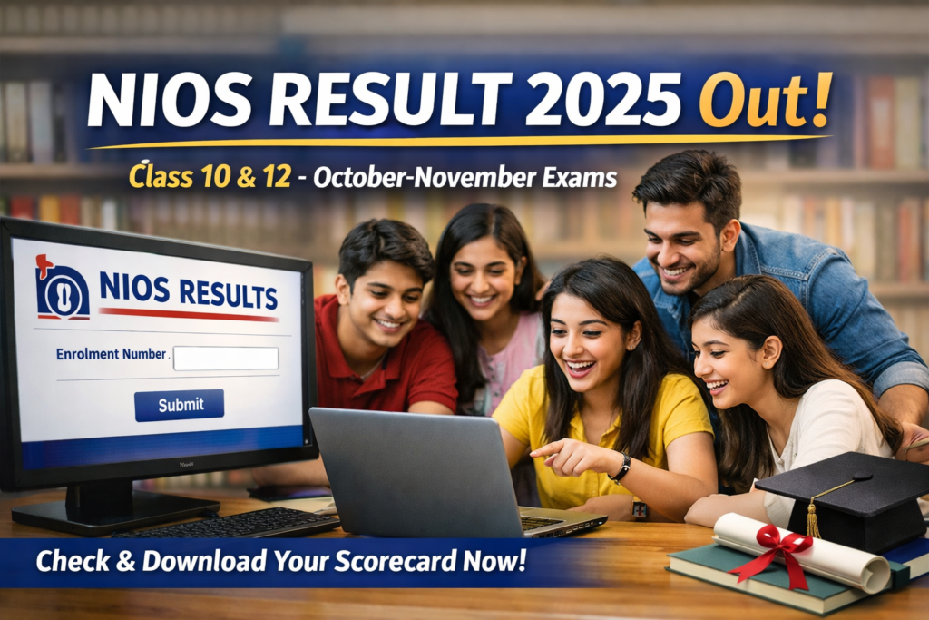 nios october result 2025