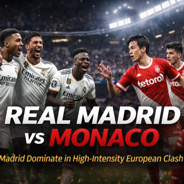 real madrid vs monaco