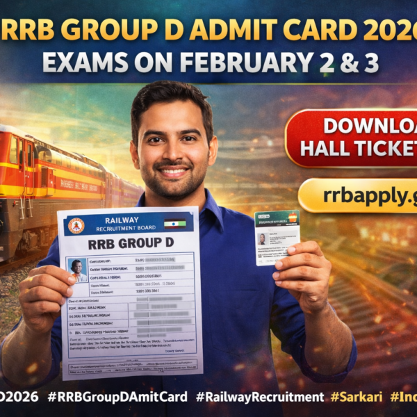 rrb group d admit card