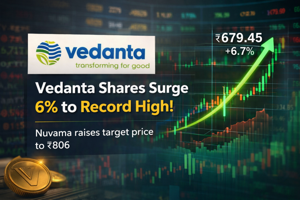 vedanta share price