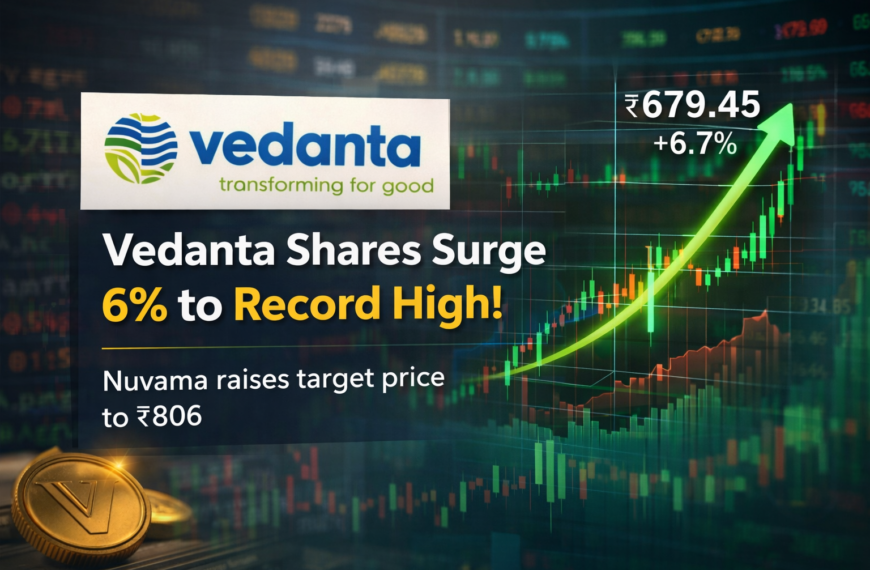 vedanta share price