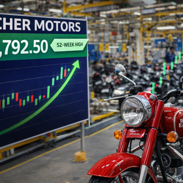 eicher motors share price