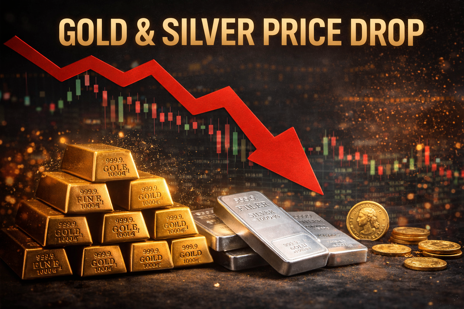 Gold,Silver Prices Crash