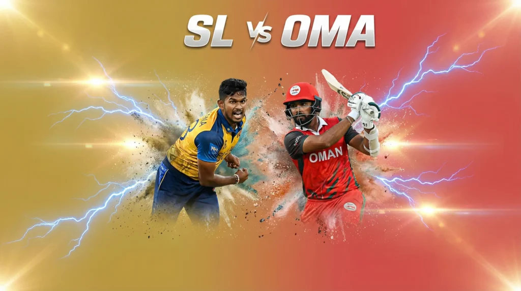 sri lanka vs oman match