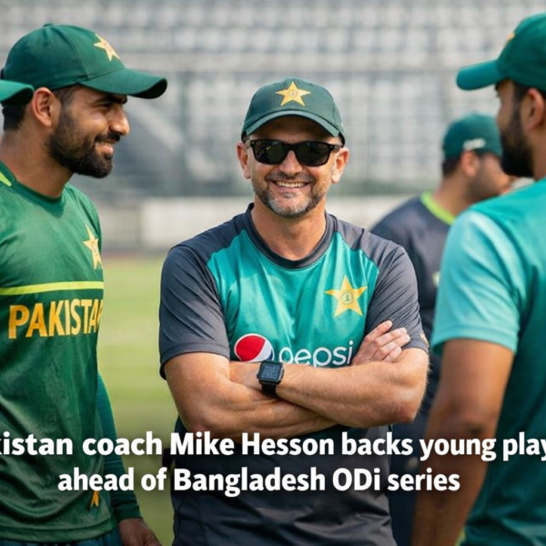 Pakistan’s New Faces Deserve Opportunities, Says Hesson