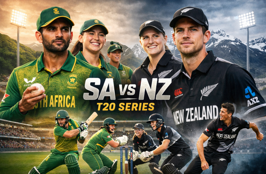 South Africa and New Zealand Set for Double-Header T20 Series as Teams Rebuild