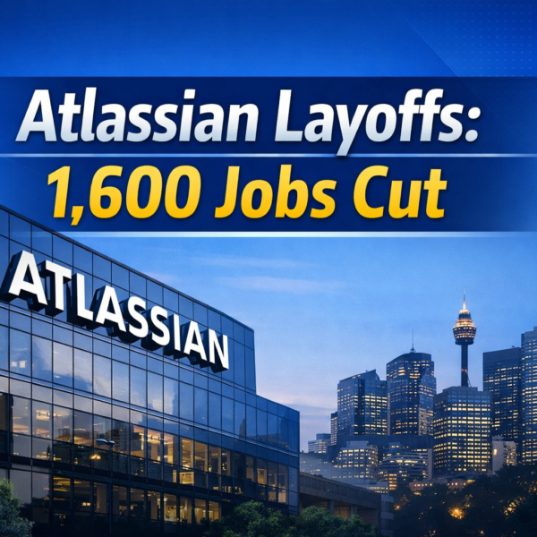 Tech Layoffs Continue: Atlassian Plans to Slash 1,600 Jobs Globally