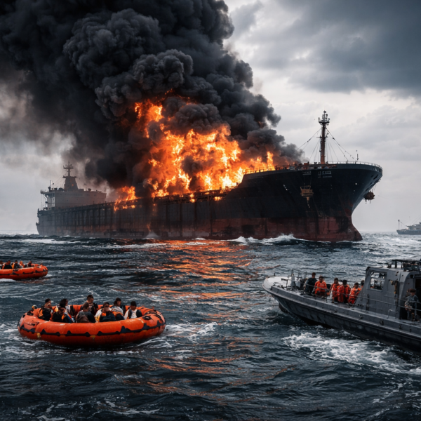 Thai Cargo Ship Attacked Near Hormuz