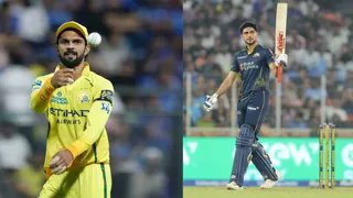 CSK vs GT Live Score IPL 2026 Ruturaj Gaikwad fights on as Chennai Super Kings lose quick wickets