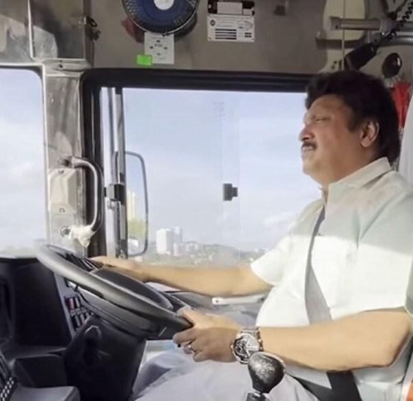 KSRTC Launches Premium ‘Business Class’ Bus Minister Drives Inaugural Service in Kerala