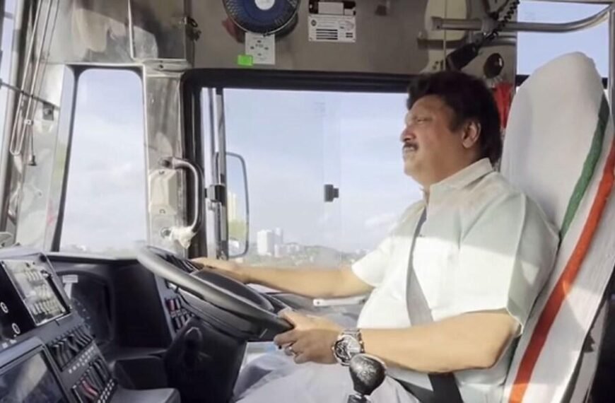 KSRTC Launches Premium ‘Business Class’ Bus Minister Drives Inaugural Service in Kerala