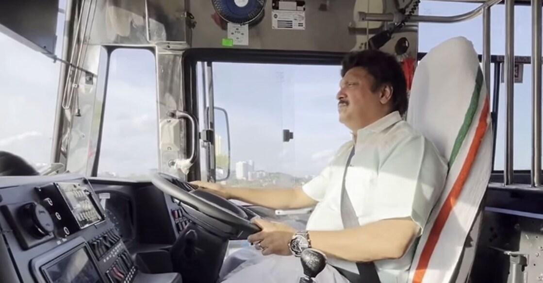 KSRTC Launches Premium ‘Business Class’ Bus Minister Drives Inaugural Service in Kerala