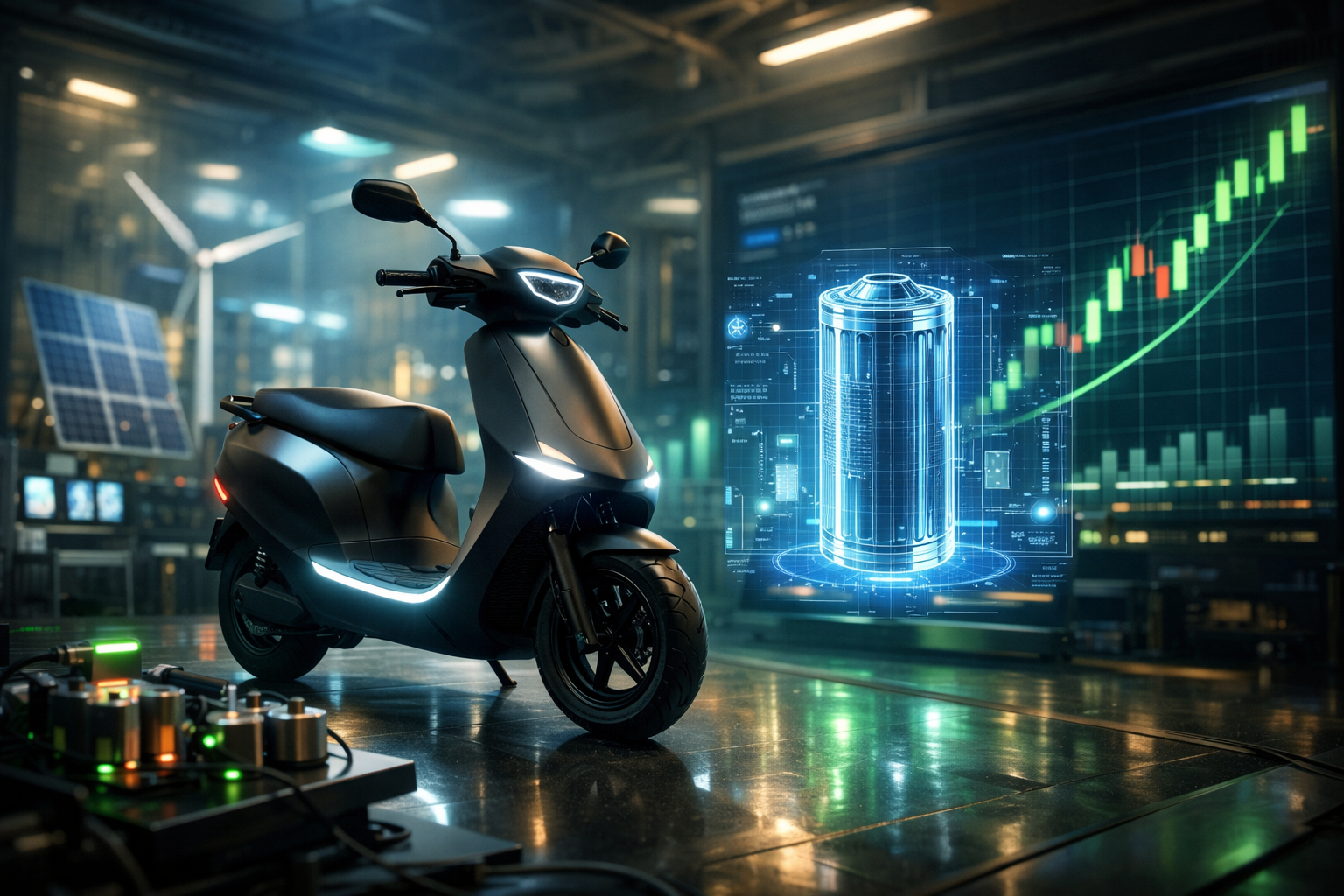 Ola Electric Shares Jump 16% on LFP Battery Boost Amid Weak Market