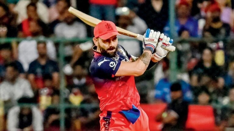 RCB vs RR विराट कोहली के निशाने पर 300 छक्कों का बड़ा रिकॉर्ड, आज बन सकता इतिहास