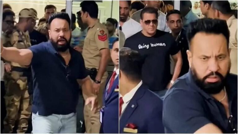Salman Khan Airport Viral Video