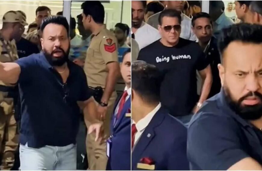 Salman Khan Airport Viral Video