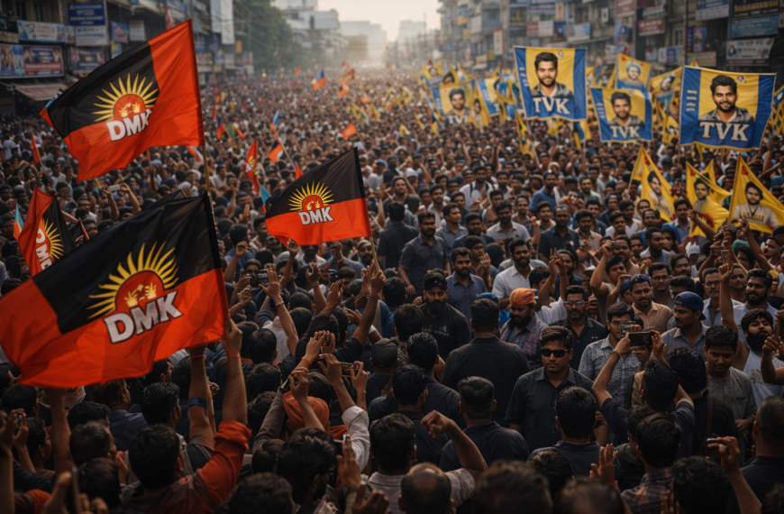 TN Elections 2026 Survey DMK Leads, Vijay’s TVK Becomes Game Changer