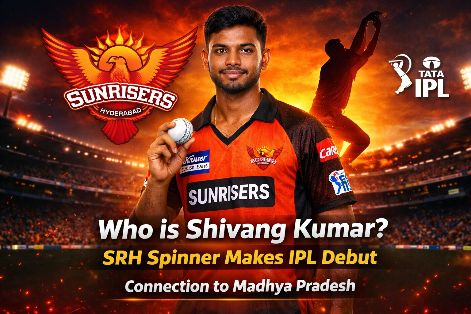 Who is Shivang Kumar सनराइजर्स हैदराबाद के स्पिनर ने किया आईपीएल डेब्यू, मध्य प्रदेश से है नाता