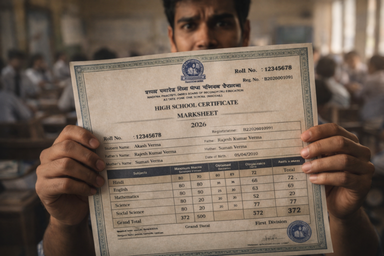 mp board 10th result