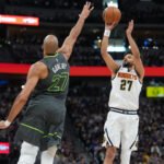 nuggets vs timberwolves