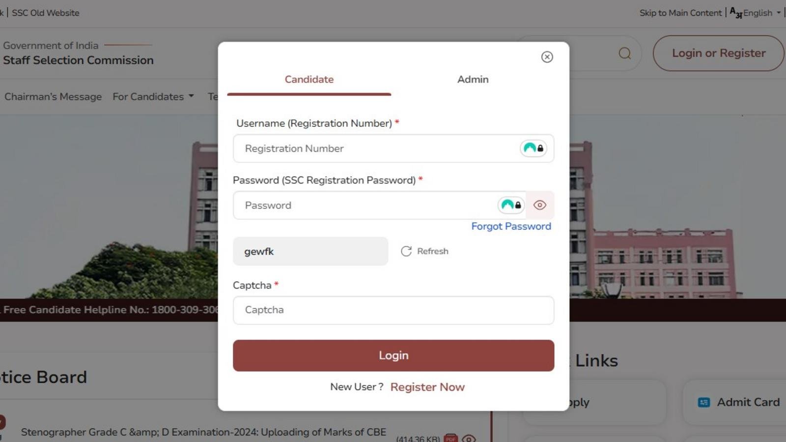 ssc gov.in GD 2026 Exam Schedule