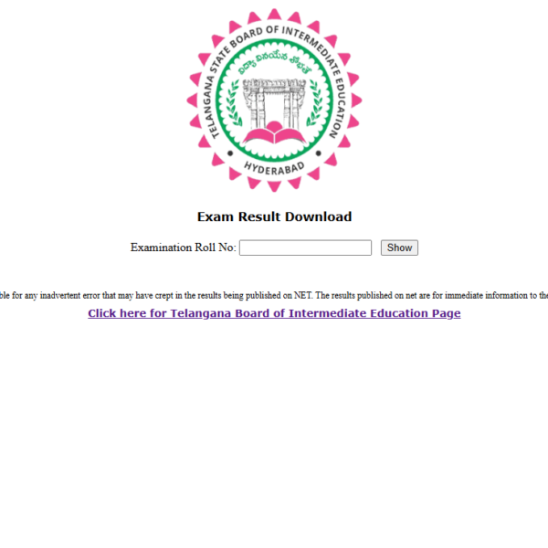 ts inter results 2026