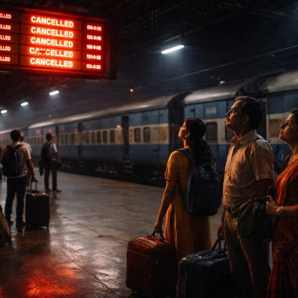 తెలుగు రాష్ట్రాల్లో రైలు ప్రయాణికులకు షాక్ 15 రైళ్లు రద్దు, పూర్తి వివరాలు ఇవే