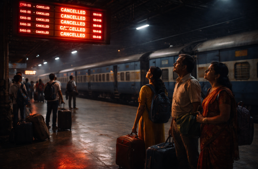 తెలుగు రాష్ట్రాల్లో రైలు ప్రయాణికులకు షాక్ 15 రైళ్లు రద్దు, పూర్తి వివరాలు ఇవే