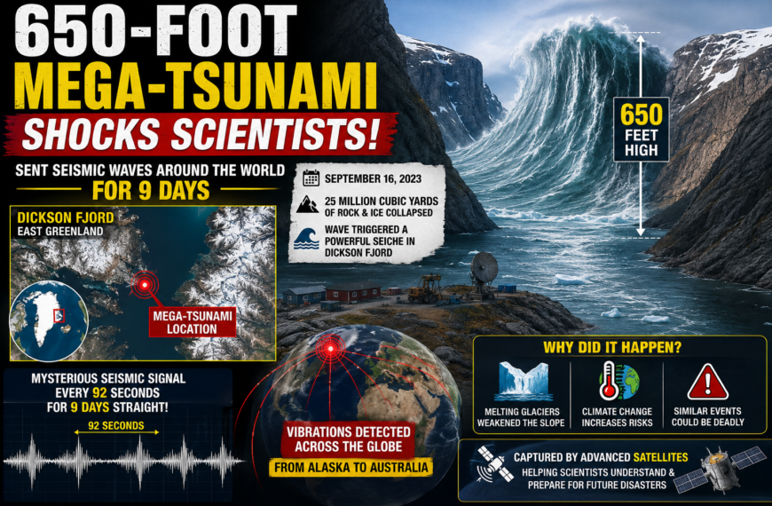 650-Foot Mega Tsunami Stuns Scientists