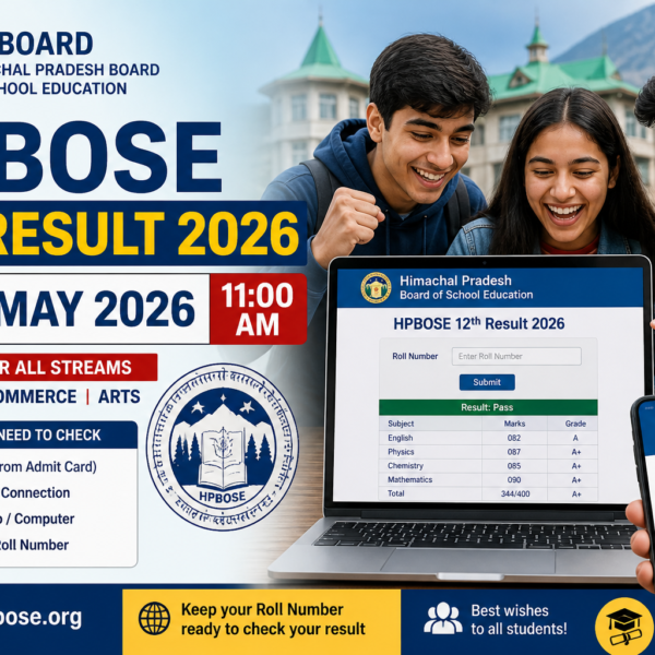HP Board 12th Result 2026