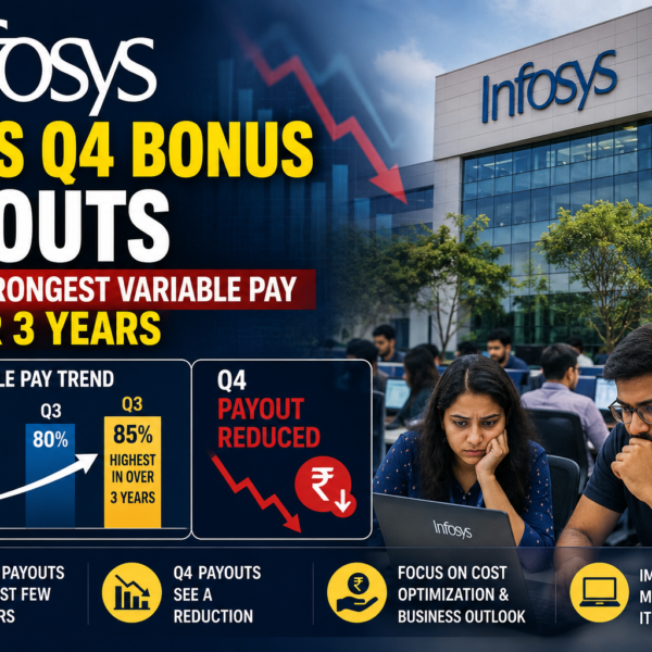 Infosys Slashes Q4 Bonus Payouts