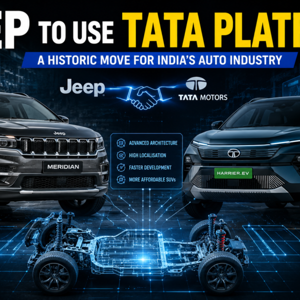 Jeep to Use Tata Platform in Major Industry Shift