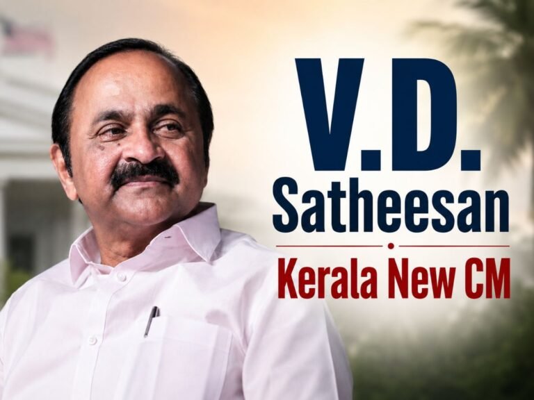 Kerala CM VD Satheesan Net Worth