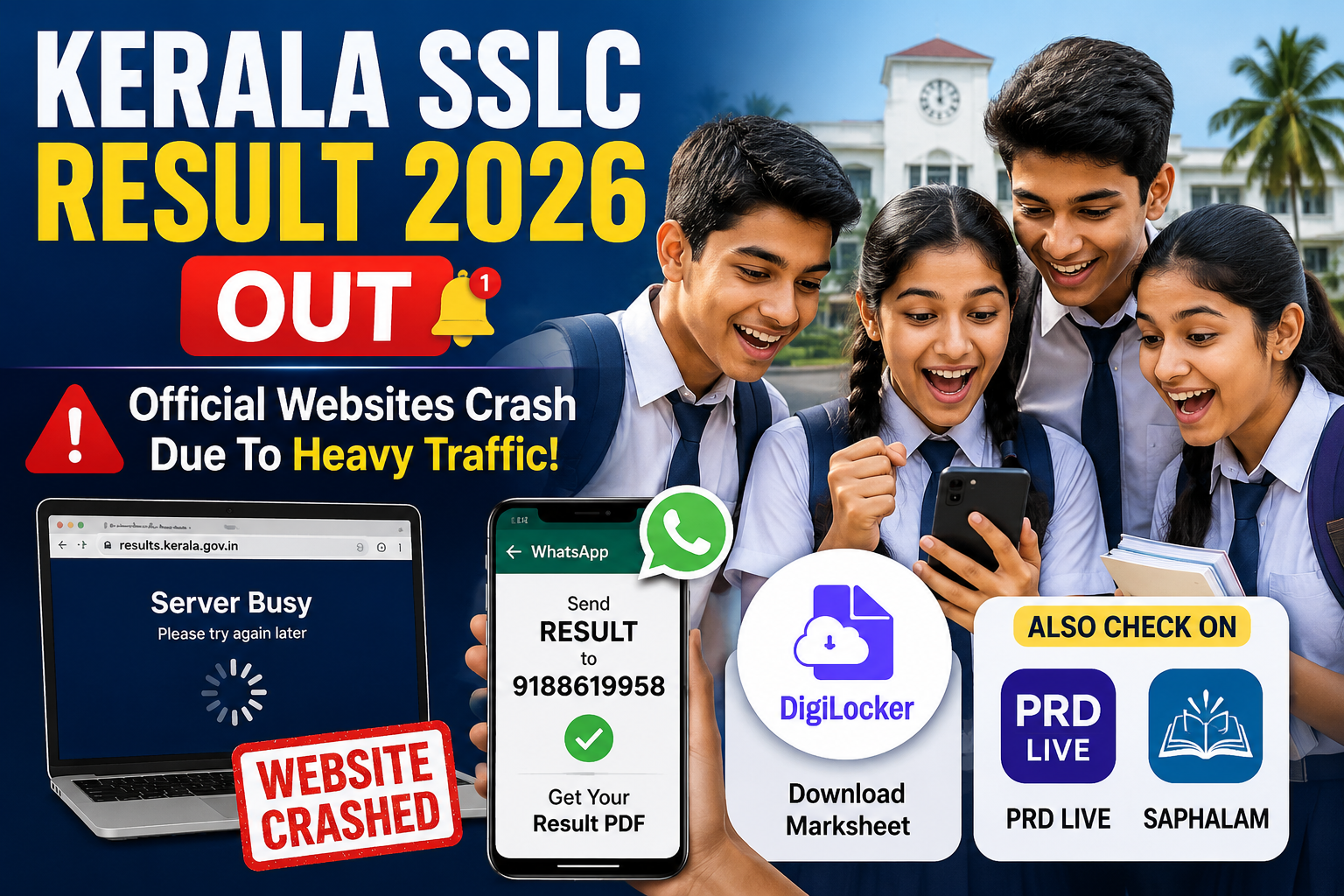 Kerala SSLC Result 2026 Declared
