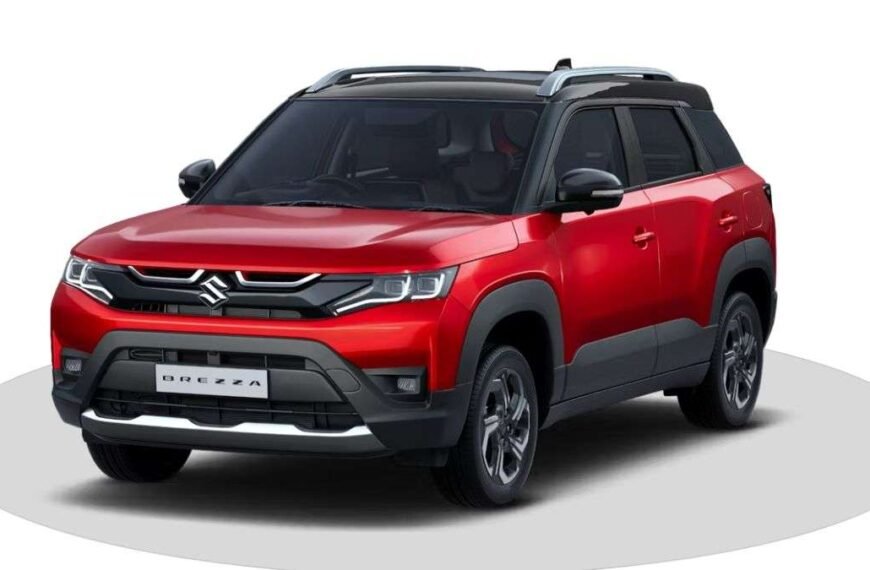 Maruti Suzuki Brezza Facelift Spotted Again! Turbo Engine & Premium Features Likely