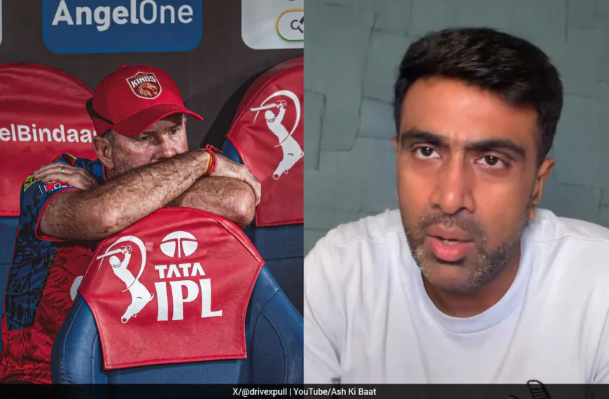 Ravichandran Ashwin Heartbroken Over Ricky Ponting’s Viral Photo, Blames PBKS’ Home Ground Shift