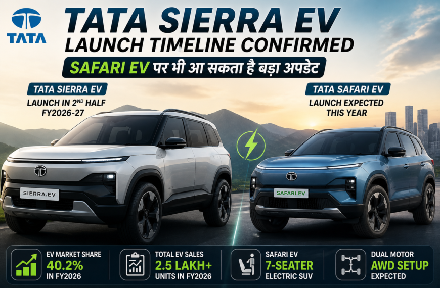 TATA Sierra EV Launch Timeline Confirmed! Big Update Expected For Safari EV Too