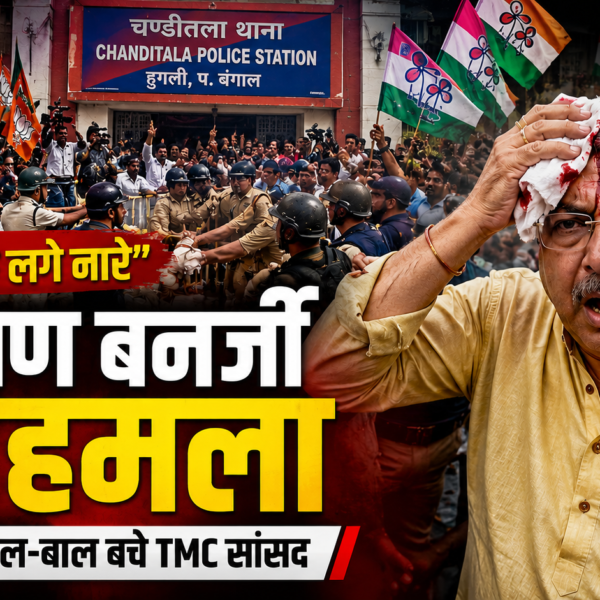 कल्याण बनर्जी पर हमला, सिर में लगी चोट