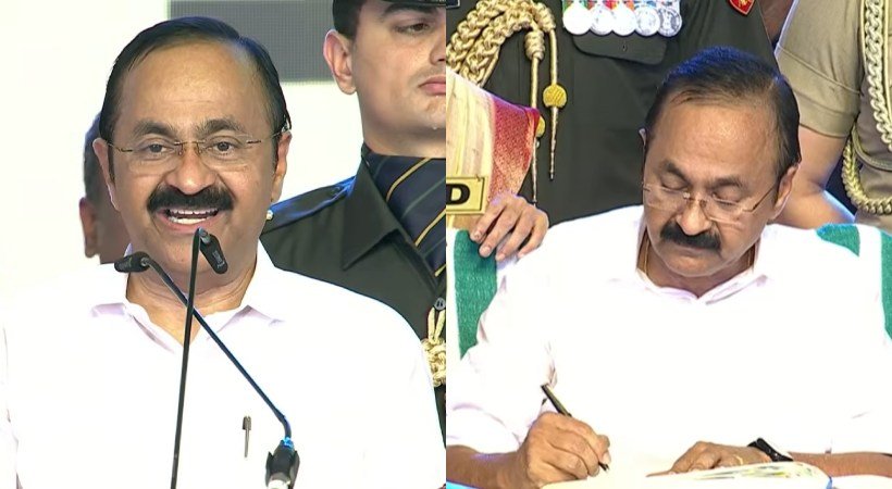 വി ഡി സതീശൻ മുഖ്യമന്ത്രിയായി