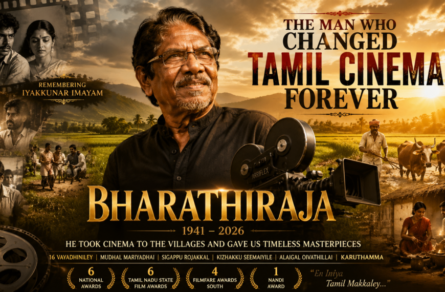 Bharathiraja: The Visionary Who Took Tamil Cinema From Studios to Villages and Changed Indian Cinema Forever